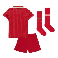 Camiseta Liverpool Primera Equipación Replica 2024-25 para niños mangas cortas (+ Pantalones cortos)